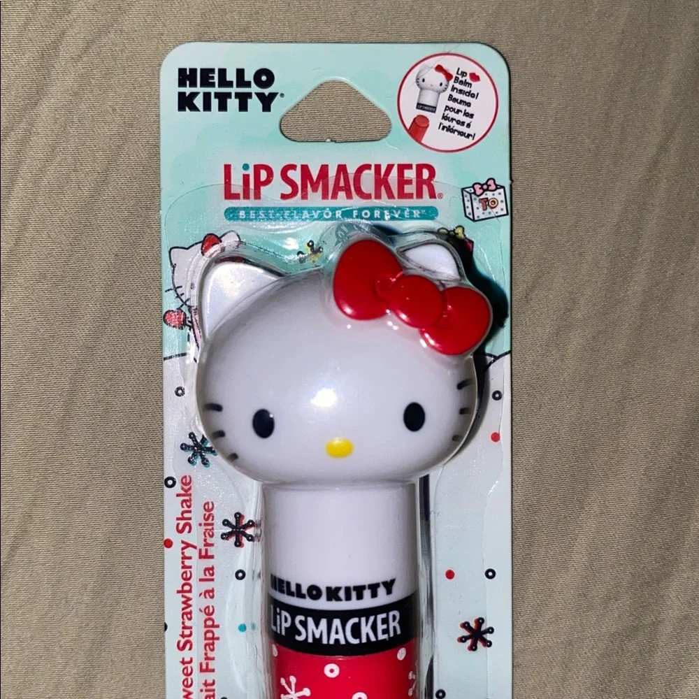 Hello Kitty Lip 👄 Smacker Sweet Strawberry Shake